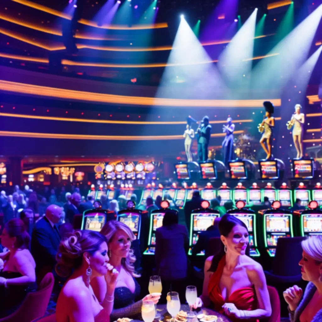 Energetyczne ujęcie z pokazu i zabawy gości w PLNewHotgr