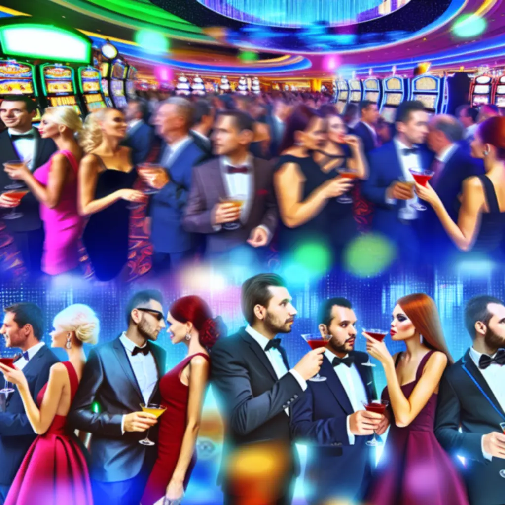 Tłum bawiący się na parkiecie podczas wydarzenia w PLNewHotgr