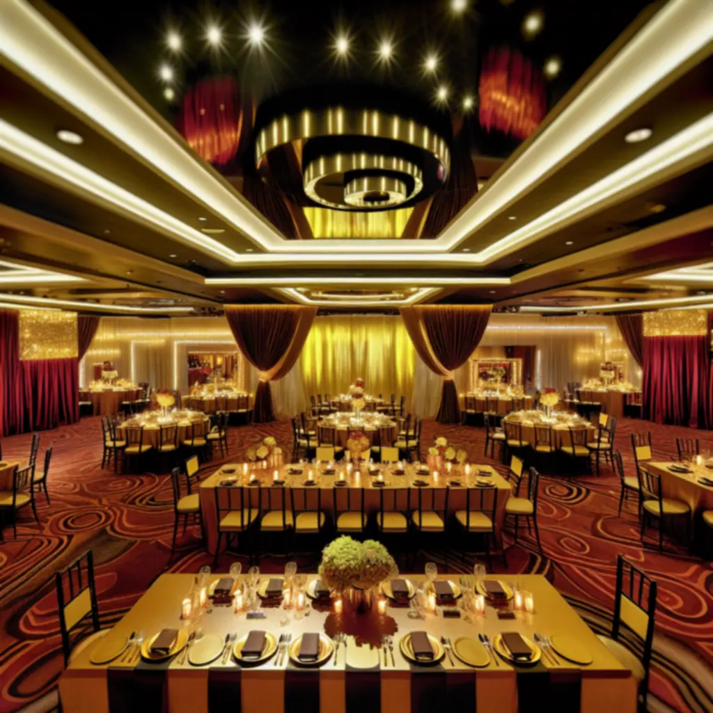 Elegancka sala eventowa PLNewHotgr przygotowana na wesele