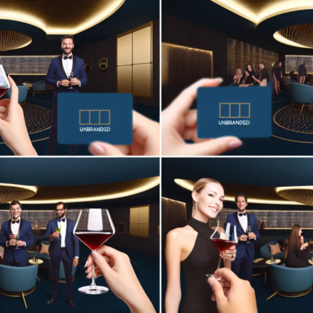 Program lojalnościowy: elegancka karta w lounge